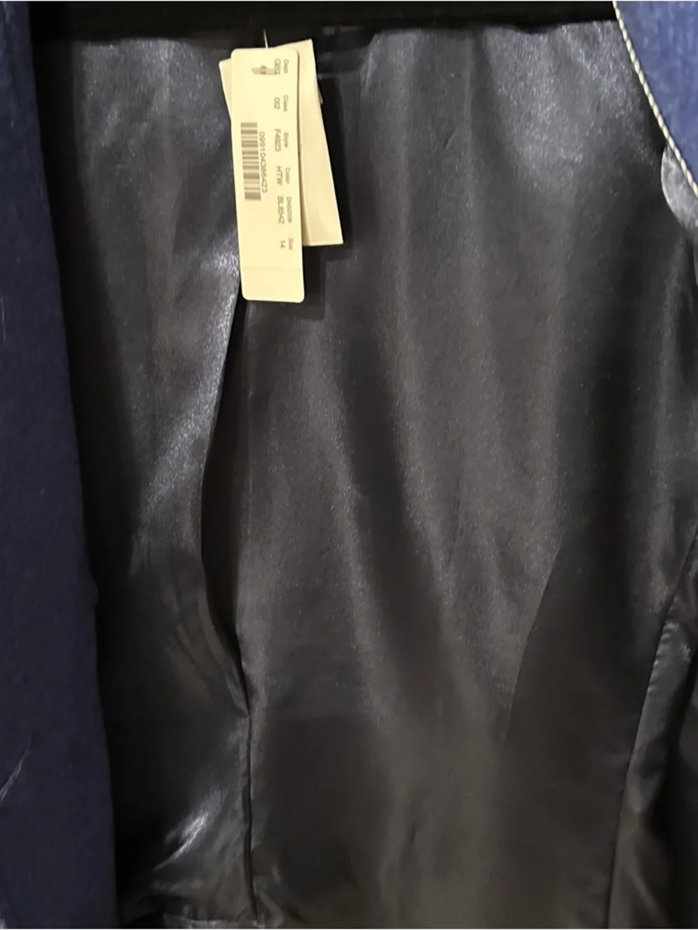 J.Crew women’s double breasted cobalt blue wool peacoat in size 14 nello gori - Picture 12 of 12